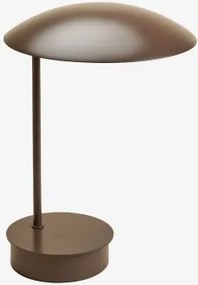 Bezprzewodowa Lampa Stołowa Led Z Żelaza Prismela Chocolate - Sklum