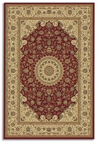 Dywan klasyczny Venezia Ornament czerwono-kremowy 80 cm x 300 cm