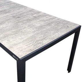 BERGAMO MIAMI szary - aluminiowy zestaw sof 4+1