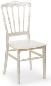Eleganckie Krzesło Chiavari Kolor Perłowy M4-C43