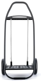 Torba na zakupy na kółkach 53 l Com Tweed Polar Black Tube – Rolser