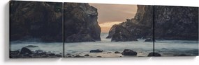 Obraz - O zmierzchu (170x50 cm)