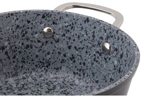 Lamart LT1252 rondel z pokrywką Granit, średnica18 cm