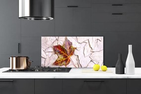 Panel Kuchenny Botaniczny Motyw Liściasty