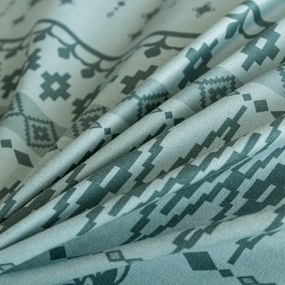 PrzytulneMieszkanie.pl PrzytulneMieszkanie.pl Pościel z mikroflanelu ELVADO miętowa Rozmiar pościeli: 70 x 90 cm | 140 x 200 cm