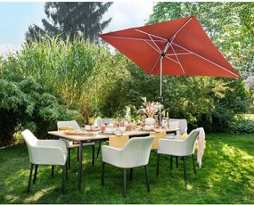 Doppler ACTIVE parasol ogrodowy 300 x 200 cm szary