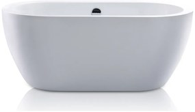 Wanna wolnostojąca - 178 l - 149 x 75 x 58 cm - Biała - Akryl - ADRINA