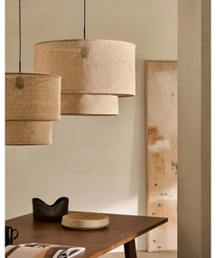 Beżowy abażur ø 60 cm Mariela – Kave Home