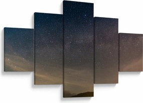 Obraz nocnego nieba (125x70 cm)