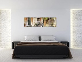 Obraz - Stare ulice Rzymu (170x50 cm)