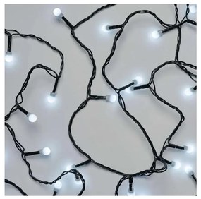 LED Zewnętrzny łańcuch świąteczny 80xLED/8 funkcji 13m zimna biel IP44