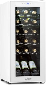 Klarstein Shiraz 34.5cm 18 Butelek Winiarka Wolnostojąca Biały