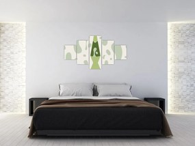 Obraz - Hipisi, lampa lawowa (125x70 cm)