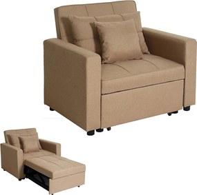 Fotel do spania MCW-L90, taupe