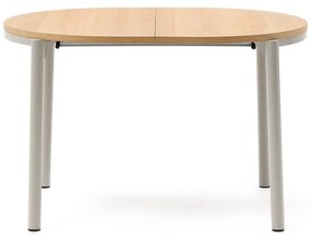 Rozkładany stół z blatem w dekorze dębu 90x120 cm Montuiri – Kave Home