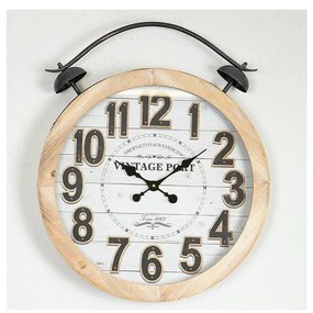 Zegar ścienny 1xAA śr. 50 cm beżowy