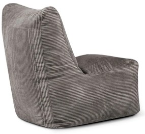 Ceglasty sztruksowy worek do siedzenia Seat Lounge – SLOWDOWN