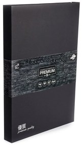 Zestaw noży G21 Damascus Premium w bambusowym bloku, pudełko, 5 szt. + kamień do ostrzenia