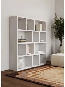 Biały regał 150x159 cm Berlin – TemaHome