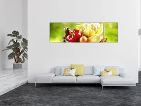 Obraz - Warzywa (170x50 cm)