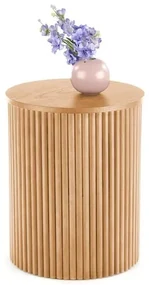 Stolik kawowy WOODY-S 40x40 naturalny HALMAR