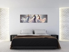 Obraz - Trzy baletki (170x50 cm)