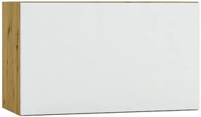 Szafka na okap 60 cm dąb artisan + popiel M2-L09