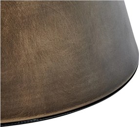 Brązowy stalowy okrągły stolik ø 70 cm Dunsley – Actona