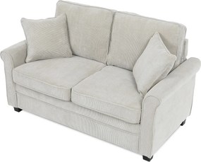 Sofa dwuosobowa ASB-4170 BGE2, sztruks, beżowy