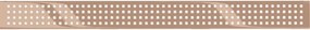 Mexen Flat M08 maskownica do odpływu liniowego 50 cm, różowe złoto - 1625050