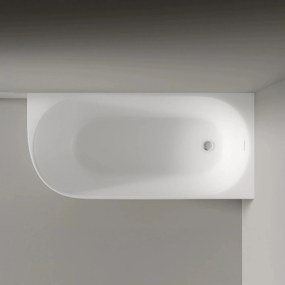 Wanna wolnostojąca przyścienna oszczędzająca miejsce NORA CORNER