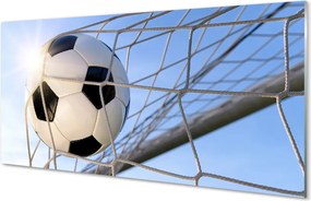 Szklany Panel Siatkówka pod Błękitnym Niebem