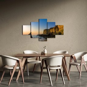 Obraz - klif morski (125x70 cm)