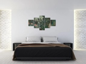 Obraz - Henri Rousseau, The Equatorial Jungle, reprodukcje (125x70 cm)