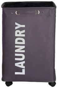 Kosz na pranie QUADRO - pojemnik 79 l, WENKO