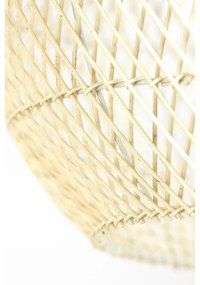 Lampa wisząca z rattanowym kloszem ø 60 cm Charita – Light &amp; Living
