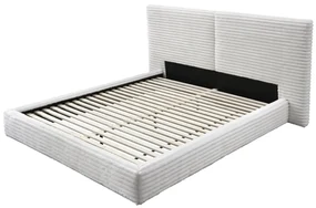 Łóżko MADERA 160x200 kremowe HALMAR