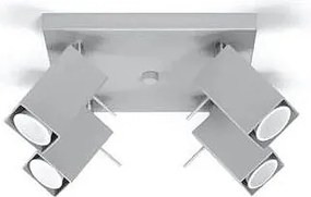 Plafon MERIDA 4 szary