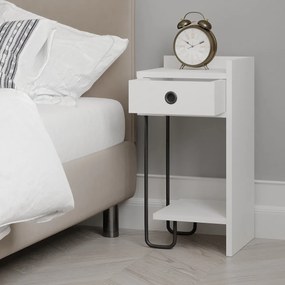 Stolik nocny Sirius Right White