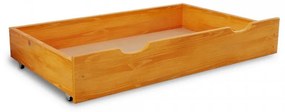 Pojemnik pod łóżko 150 cm, olcha