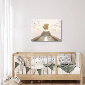 Obraz na szkle - Most do nieznanego (70x50 cm)