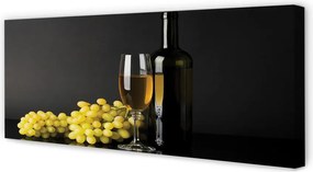 Zdjęcie na płótnie Wino W Towarzystwie Owoców