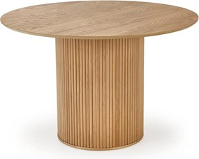 Stół okrągły LOPEZ 120x120 dąb