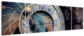 Obraz - Praski zegar astronomiczny, Praga (170x50 cm)