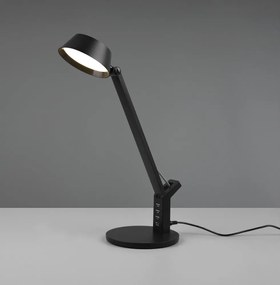 Lampa stołowa LED ze ściemniaczem w kolorze matowej czerni (wysokość 40 cm) Ava – Trio