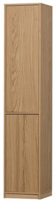 Regał modułowy w dekorze dębu 217x243 cm Modulair – vtwonen