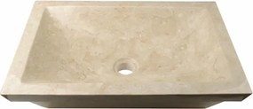 Umywalka nablatowa z naturalnego kamienia Bergamo
