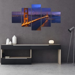 Obraz - Most Golden Gate (125x70 cm)