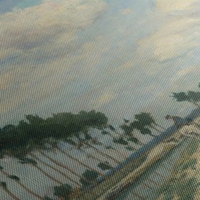 Obraz - Johan Barthold Jongkind, The Towpath, reprodukcje (70x50 cm)