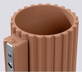 Jasnobrązowy kinkiet ø 10 cm Zora – Sollux